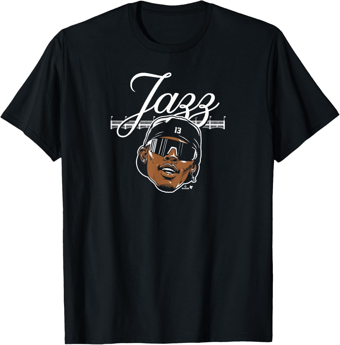 Jazz Chisholm - Swag Head - New York Baseball T-Shirt - T-Shirt | Black