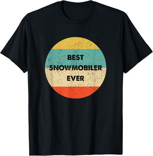 Snowmobiler T-Shirt - T-Shirt | Black
