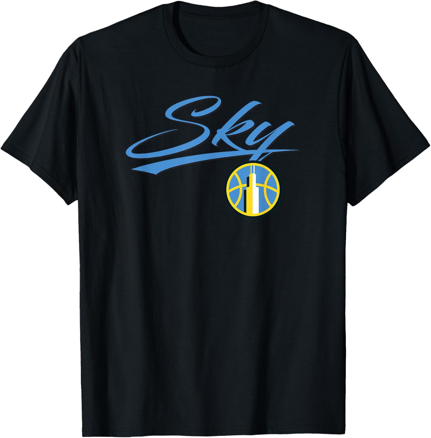 WNBA Chicago Sky Officially Licensed T-Shirt - T-Shirt | Black
