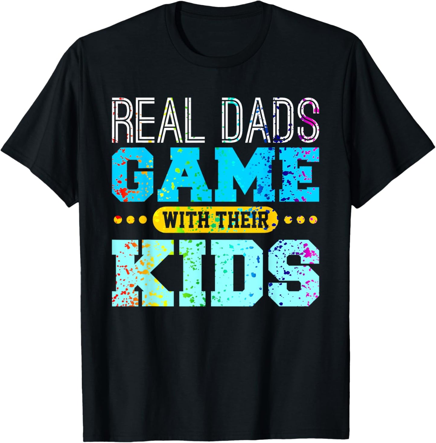 Gaming Fathers Day Gamer Dad Shirt Gift from Son or Daughter T-Shirt - T-Shirt | Black