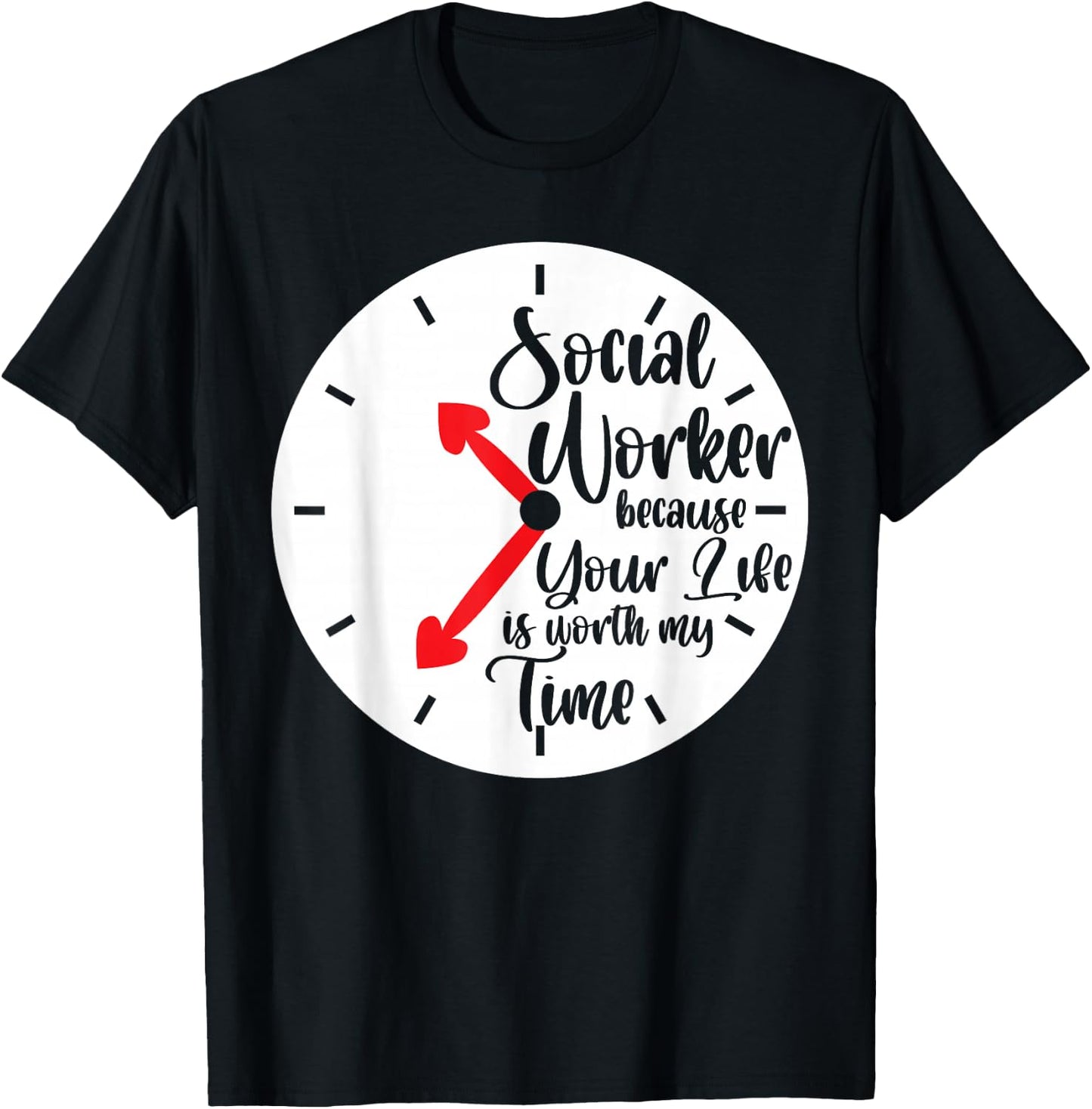 Social Worker T-Shirt - T-Shirt | Black