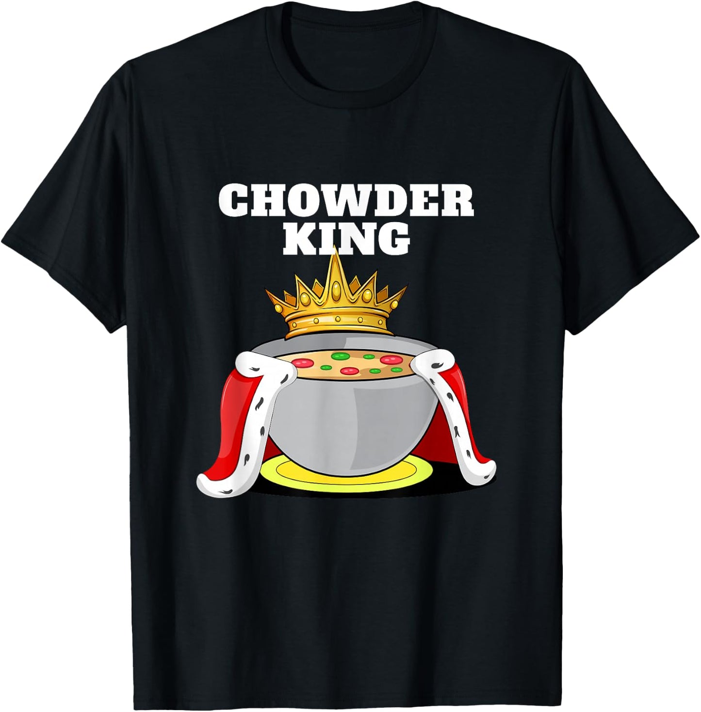 Chowder King | Chowder Lover Shirt | Cute Chowder T-Shirt - T-Shirt | Black