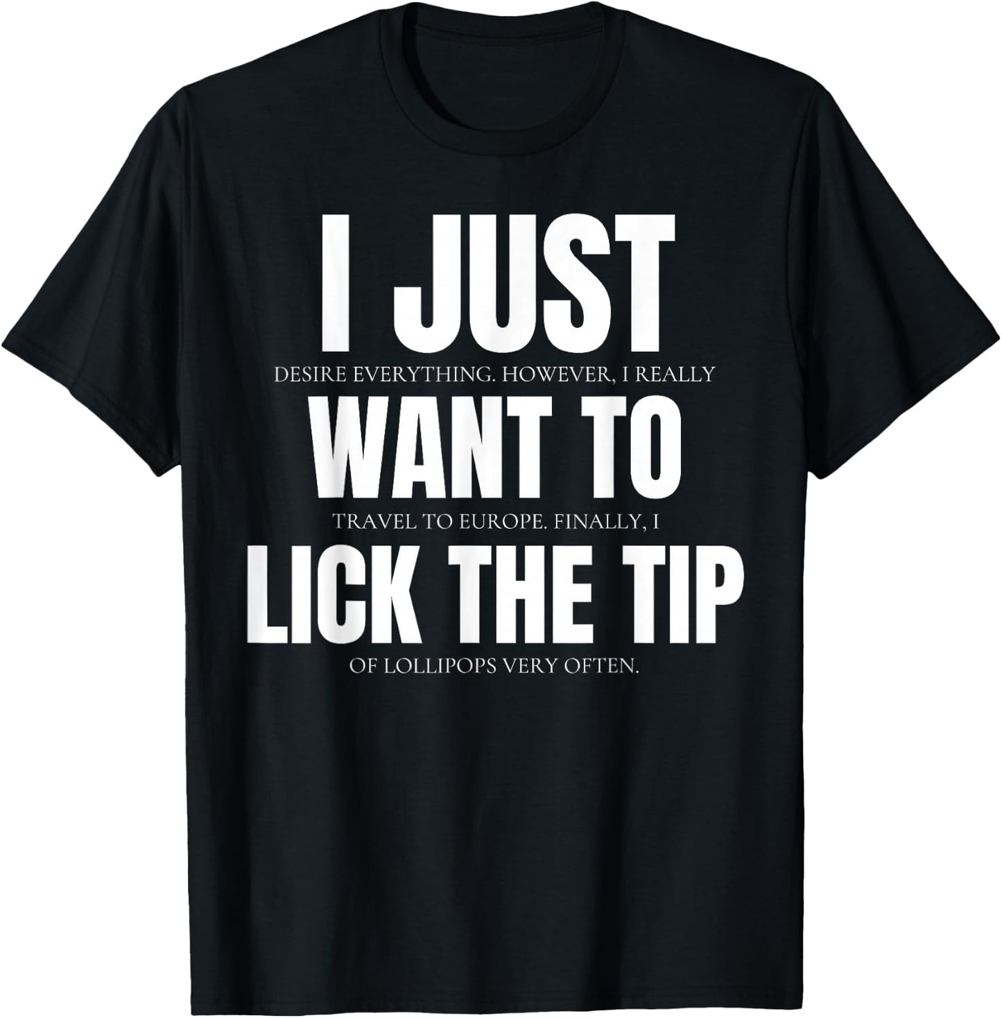 Sexual Innuendo Funny Offensive Adult Humor Gag Women T-Shirt - T-Shirt | Black
