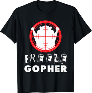 Freeze Gopher T Shirt Hunter Gopher T-Shirt - T-Shirt | Black
