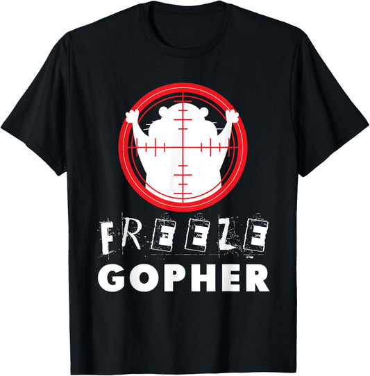 Freeze Gopher T Shirt Hunter Gopher T-Shirt - T-Shirt | Black