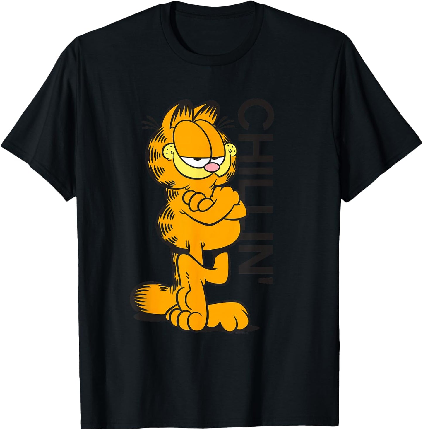 Garfield Classic Chillin' T-Shirt - T-Shirt | Black