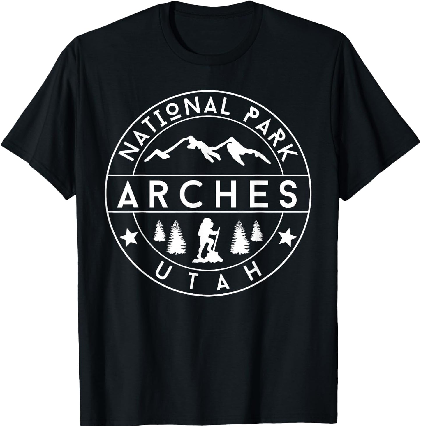 Arches National Park T-Shirt - T-Shirt | Black