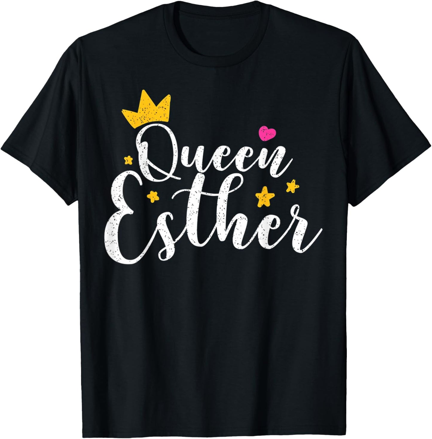 Happy Purim Costume Idea Queen Esther Hebrew Jewish Holiday T-Shirt - T-Shirt | Black