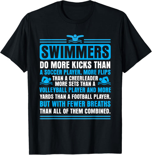 Swimmers Facts Funny Swimming Swim Coach Men Women