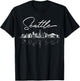 Seattle WA Skyline T-Shirt - T-Shirt | Black