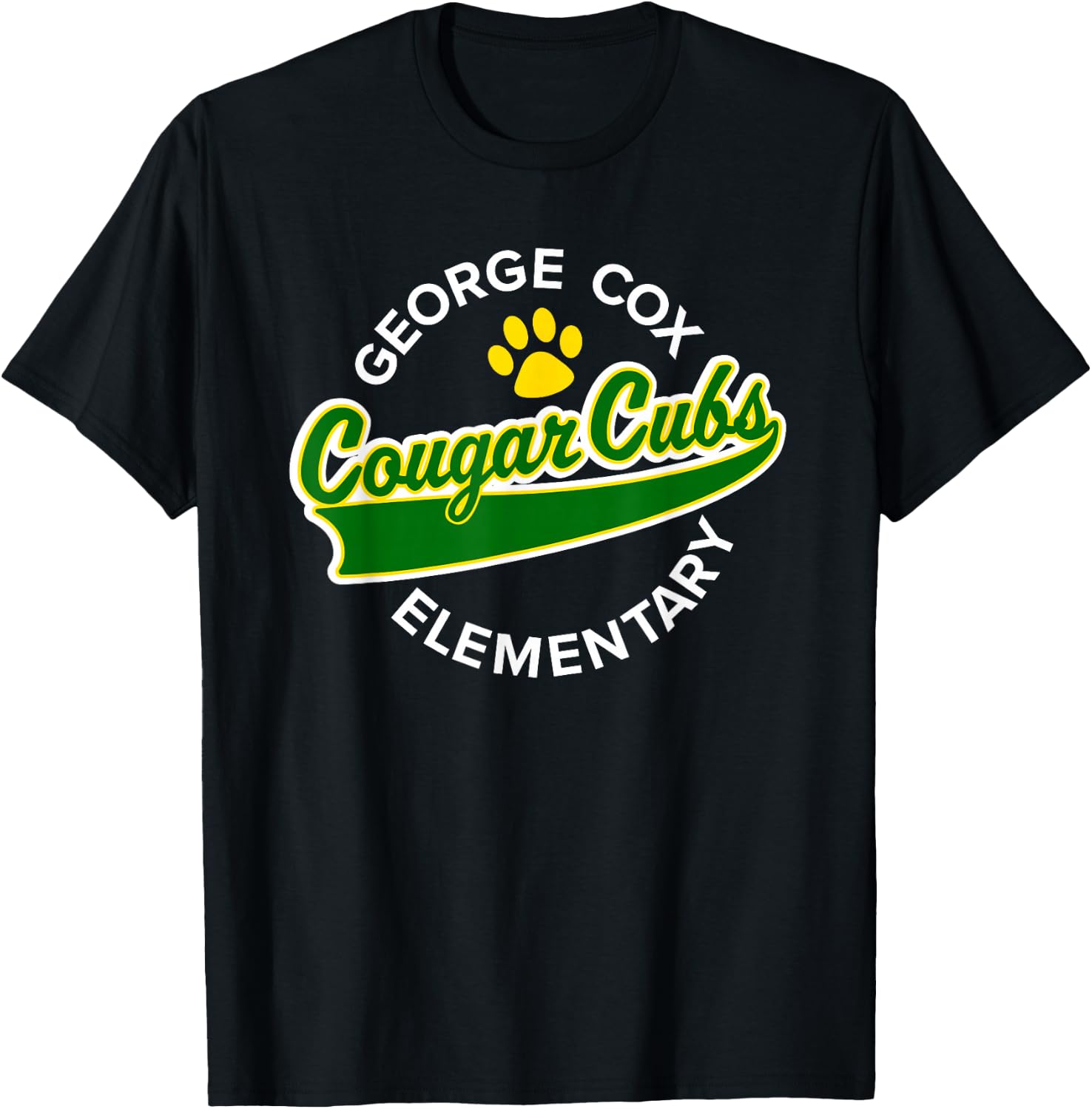 George Cox Elementary T-Shirt - T-Shirt | Black