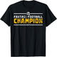 Fantasy League Champ 2024 Winner Fantasy Football Champion , Small, Black T-Shirt - T-Shirt | Black