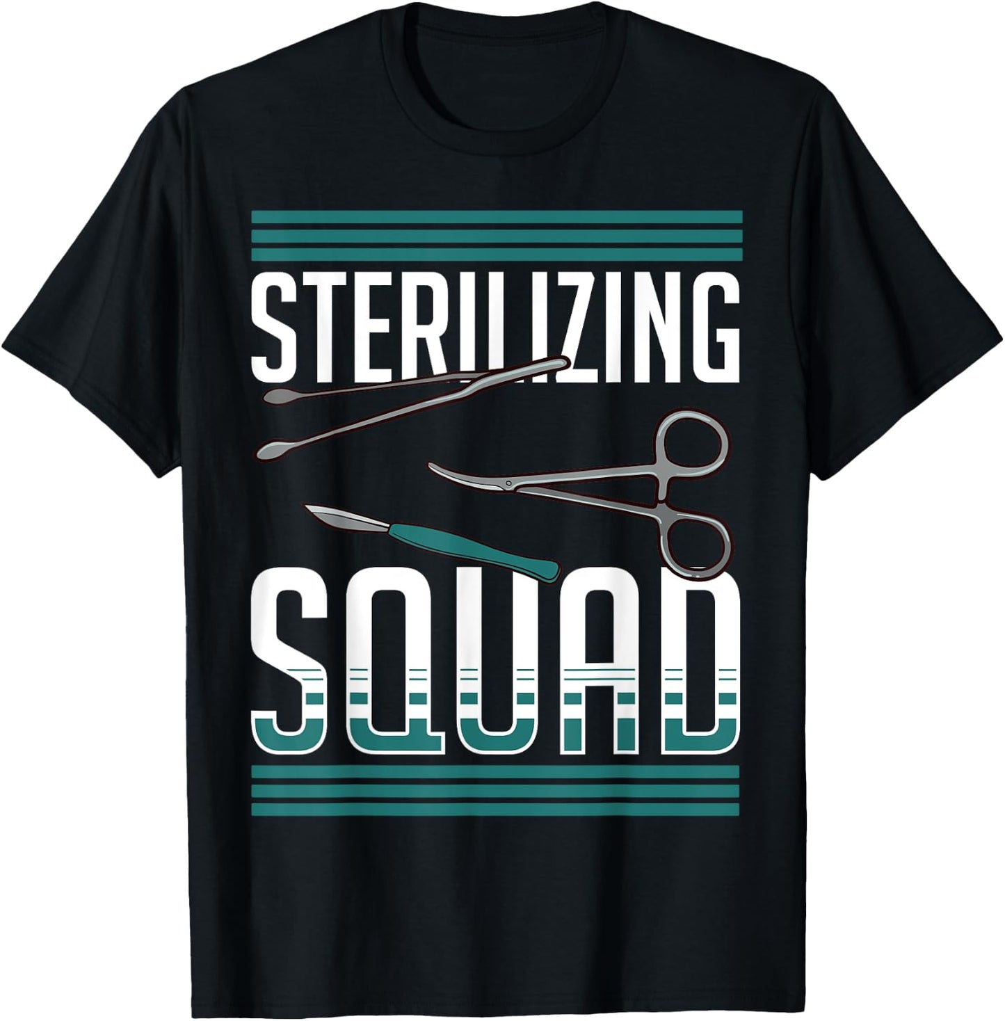 Sterile Processing Technician Instruments Tech Certification T-Shirt - T-Shirt | Black