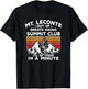 Mt Leconte Out of Breath Hiking Summit I'll Be There In A T-Shirt - T-Shirt | Black