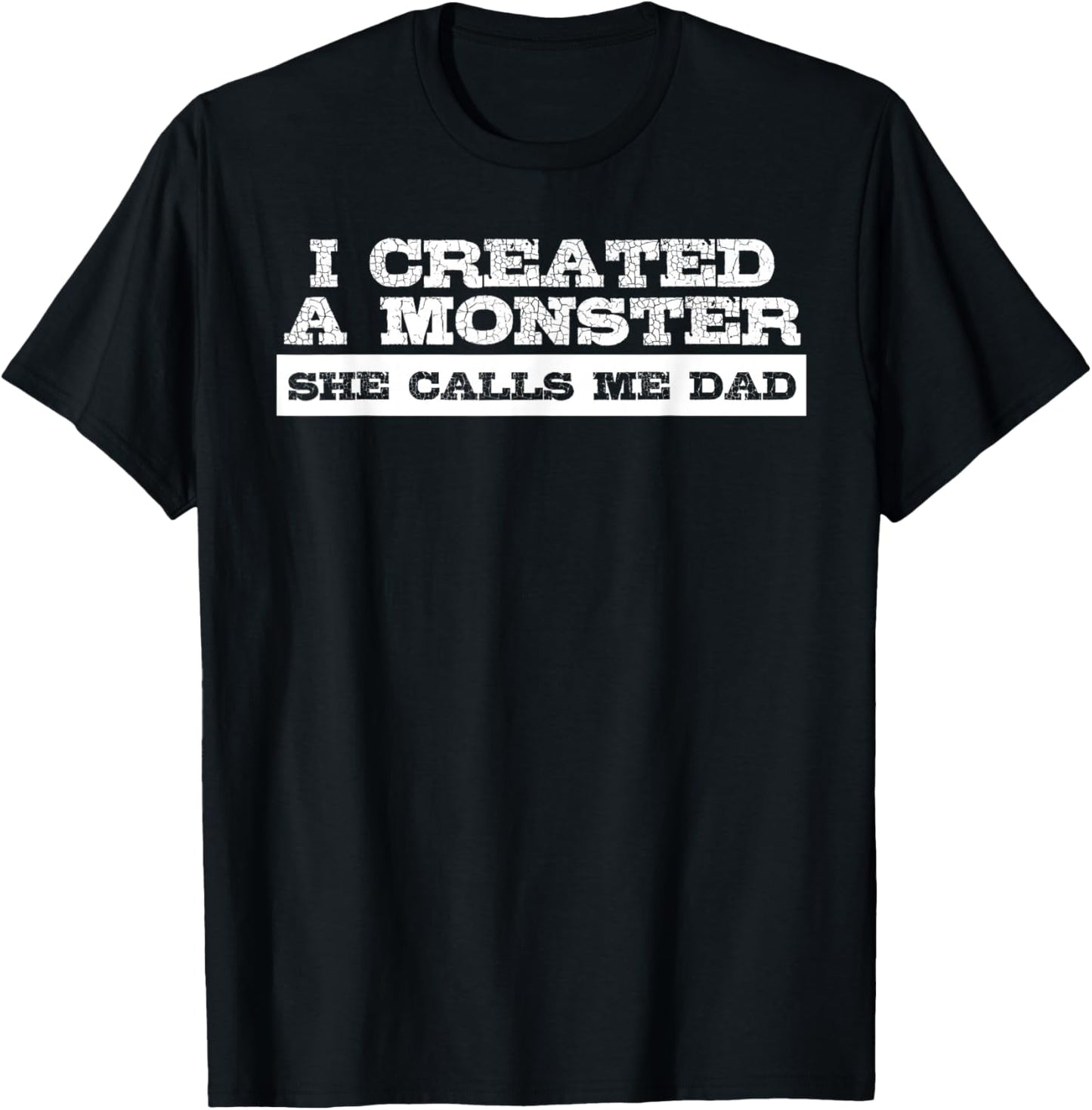 Funny Gift Dad from Daughter First Father's Day T-Shirt - T-Shirt | Black