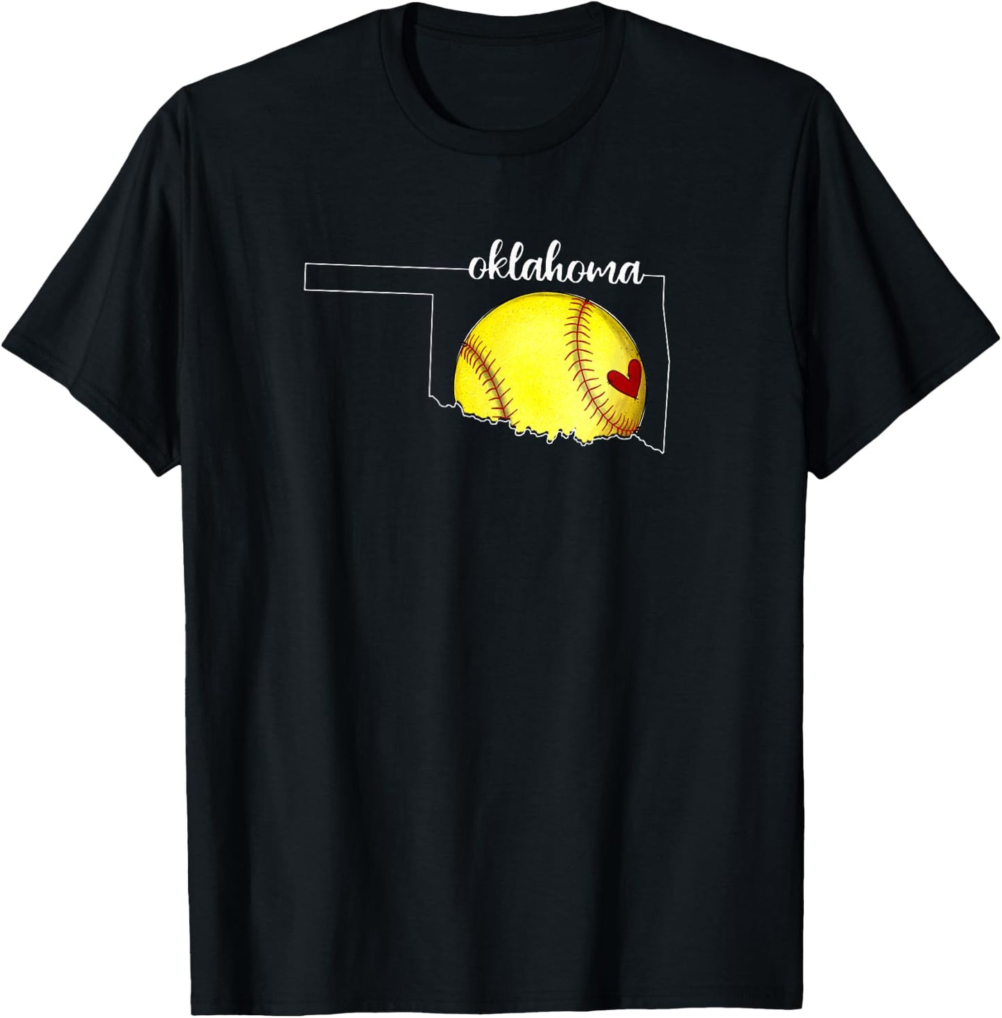 Oklahoma Softball T-Shirt - T-Shirt | Black