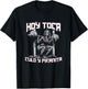 Hoy toca culo y pierna frente T-Shirt - T-Shirt | Black