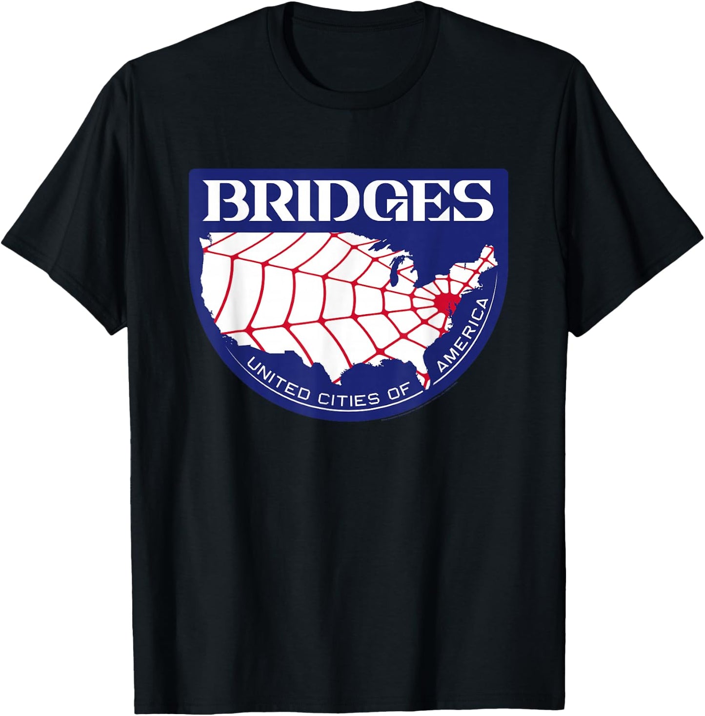 Death Stranding Organization Bridges Video Gaming Merch T-Shirt - T-Shirt | Black