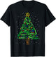 Gun Christmas Tree Funny Veteran Xmas 2024 Gifts Gun Lover T-Shirt - T-Shirt | Black