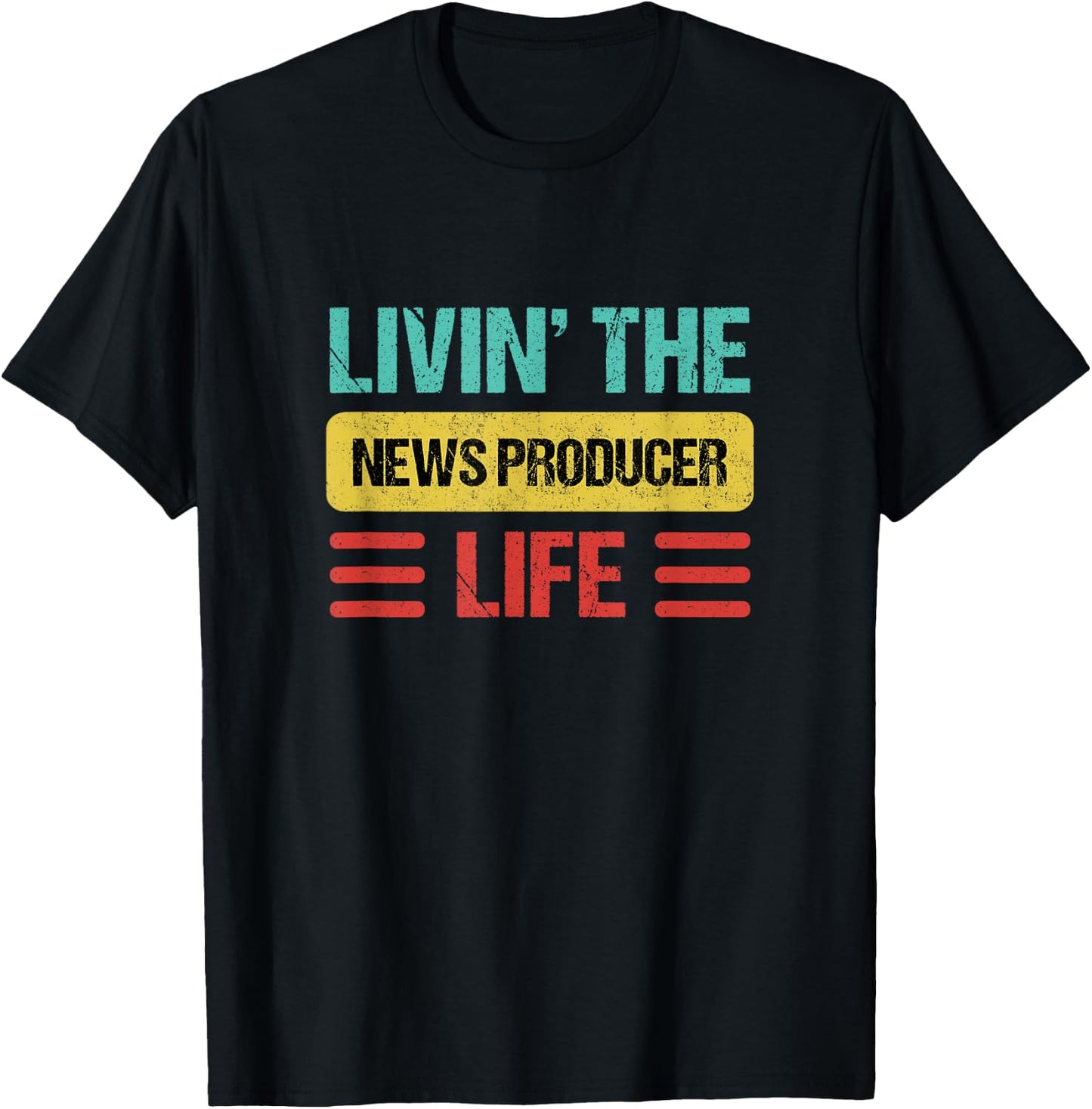News Producer T-Shirt - T-Shirt | Black