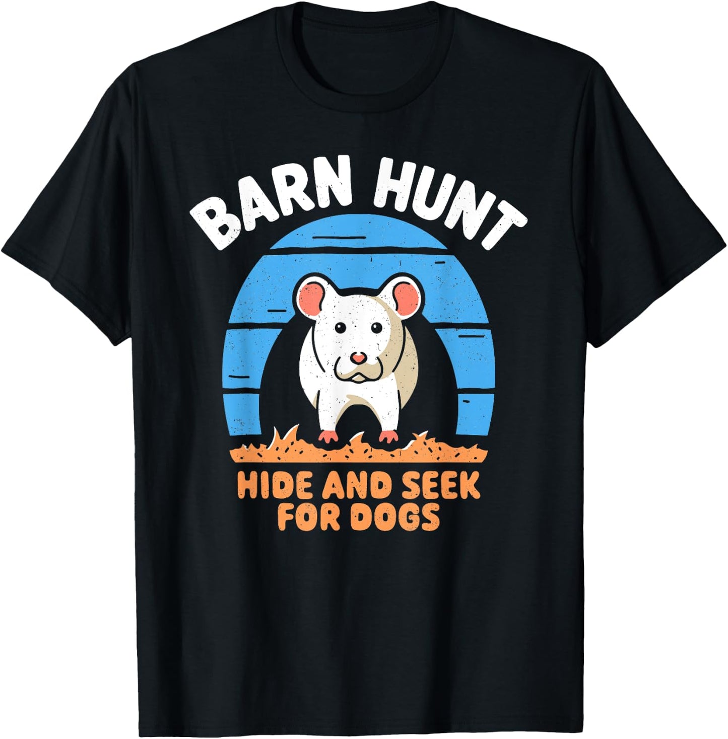 Barn Hunt Hide And Seek for Dog Women T-Shirt - T-Shirt | Black