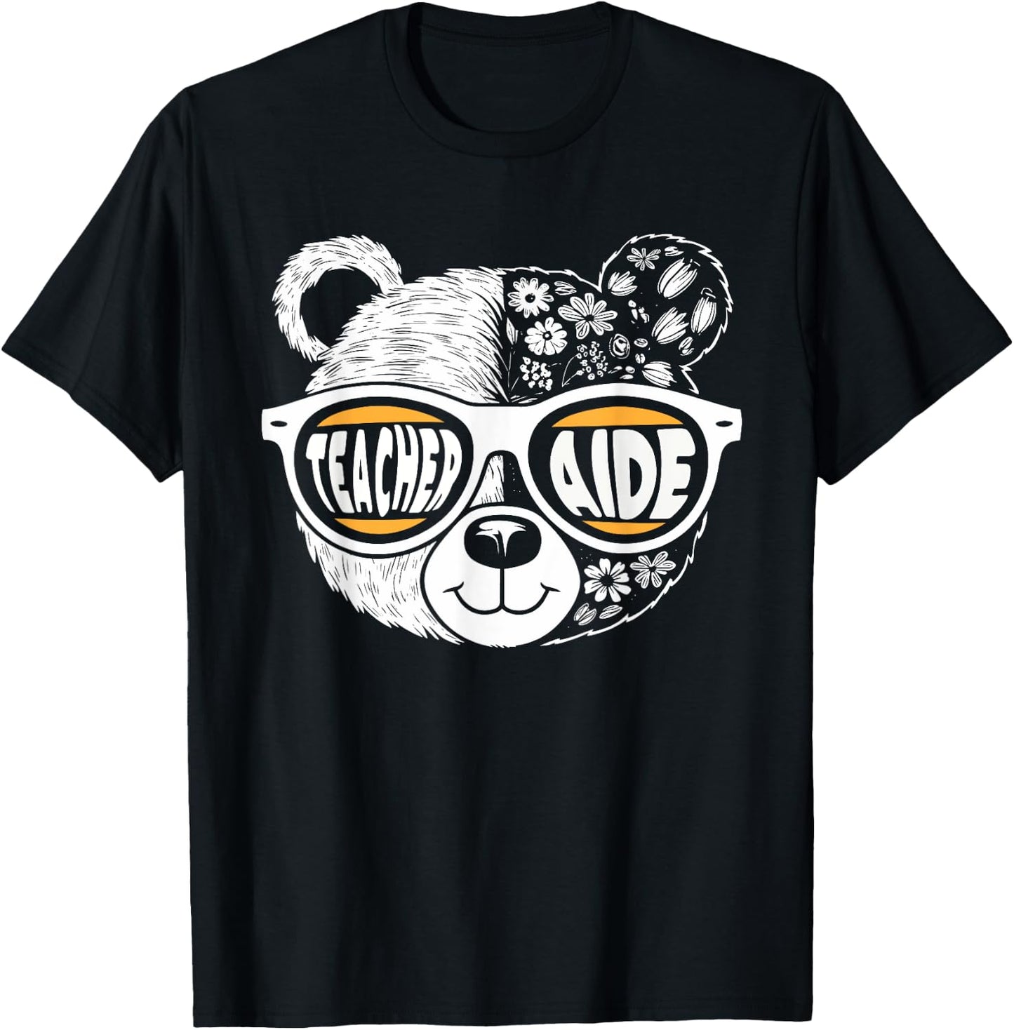 Teacher Aide Substitute Teacher Assistant Back to School T-Shirt - T-Shirt | Black