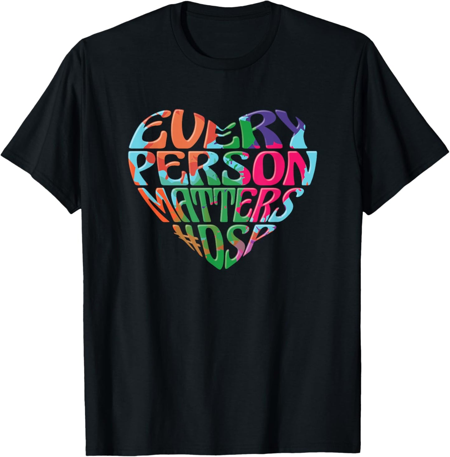 Direct Support Professional Nurse Appreciation Cute DSP T-Shirt - T-Shirt | Black