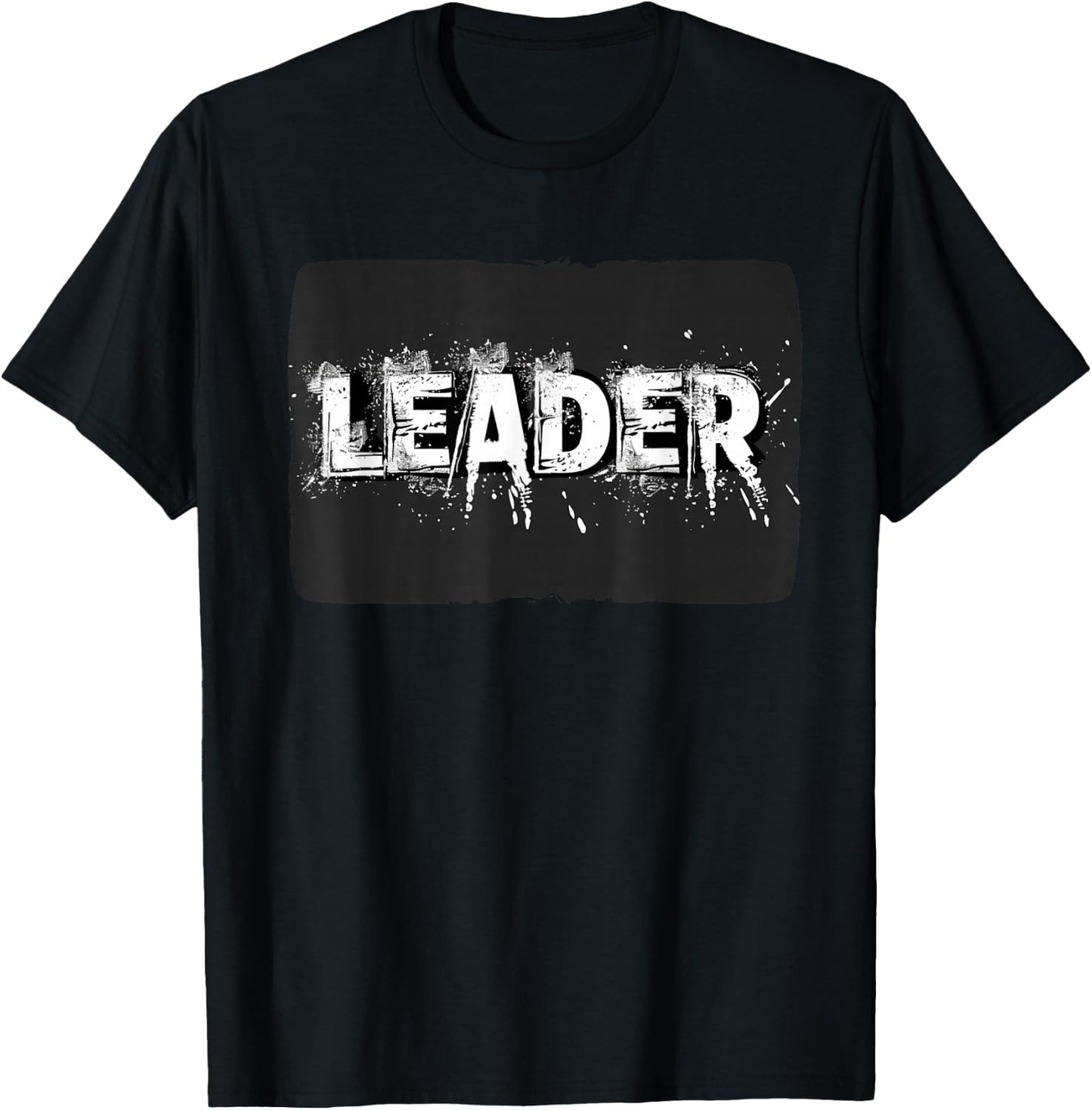 Leader Statement for Adults and Kids T-Shirt - T-Shirt | Black