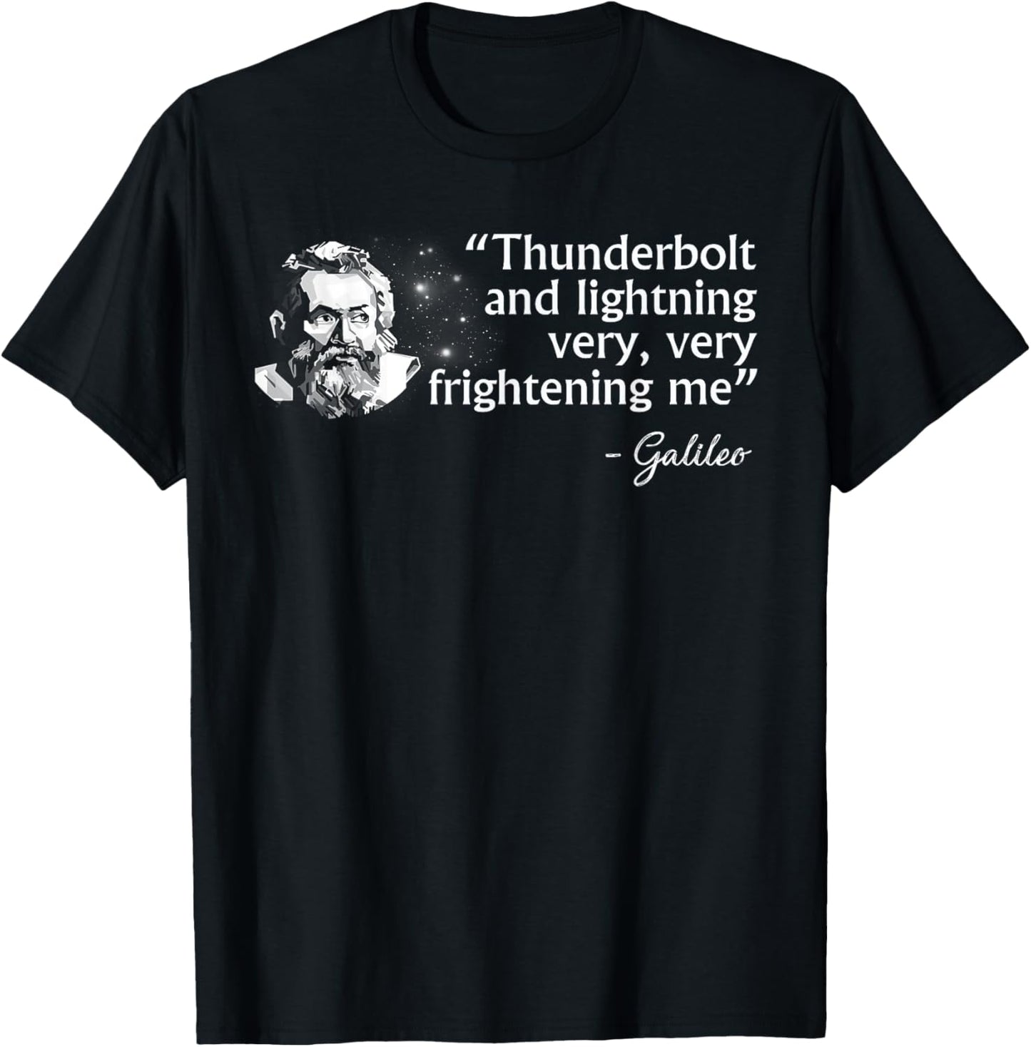 Thunderbolts and Lightning Galileo T-Shirt - T-Shirt | Black