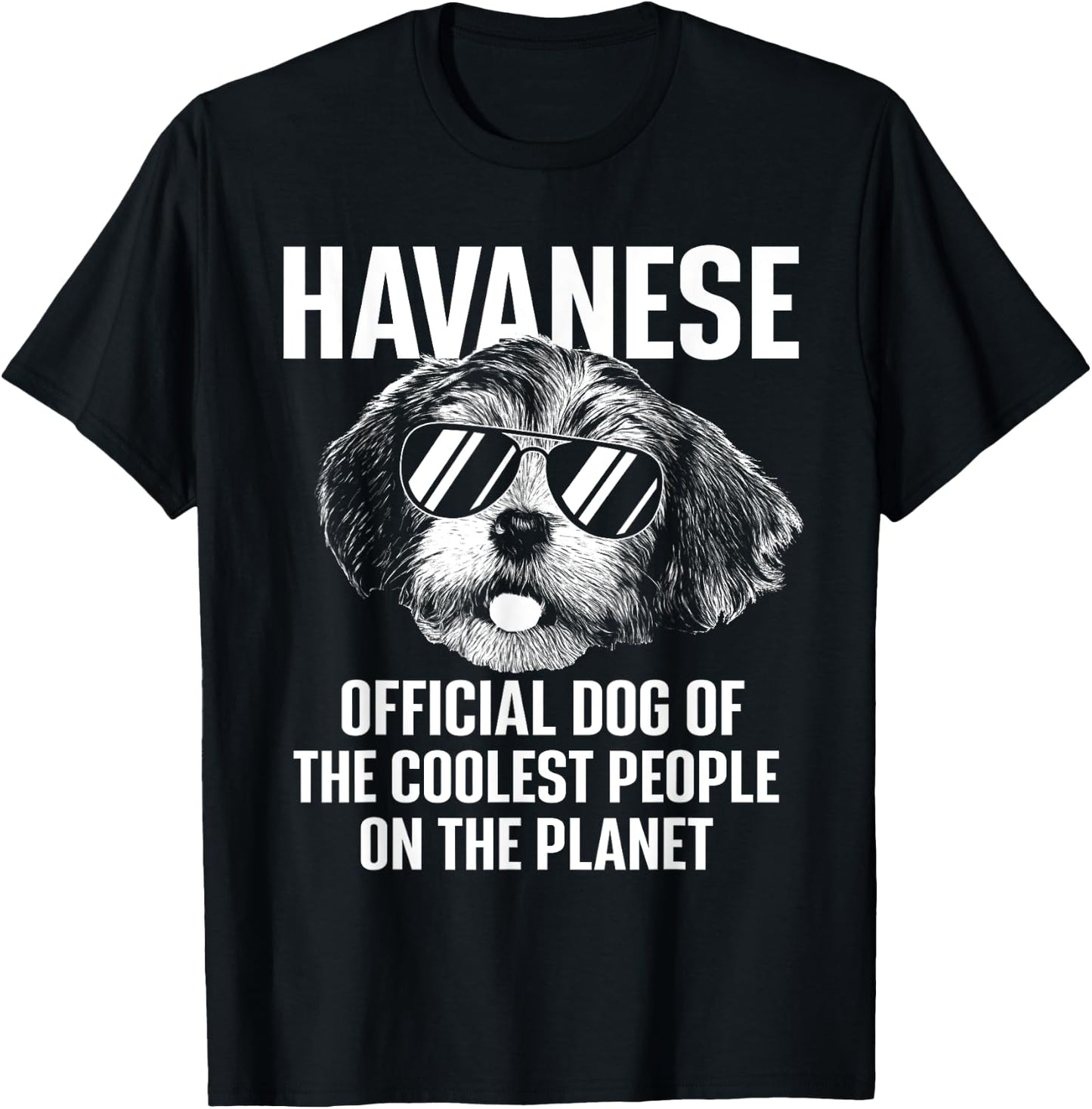 Havanese Official Dog of the Coolest People - Havanezer Women Kids T-Shirt - T-Shirt | Black