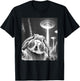 Funny Rabbit Alien UFO Taking a Selfie Animal Lover T-Shirt - T-Shirt | Black