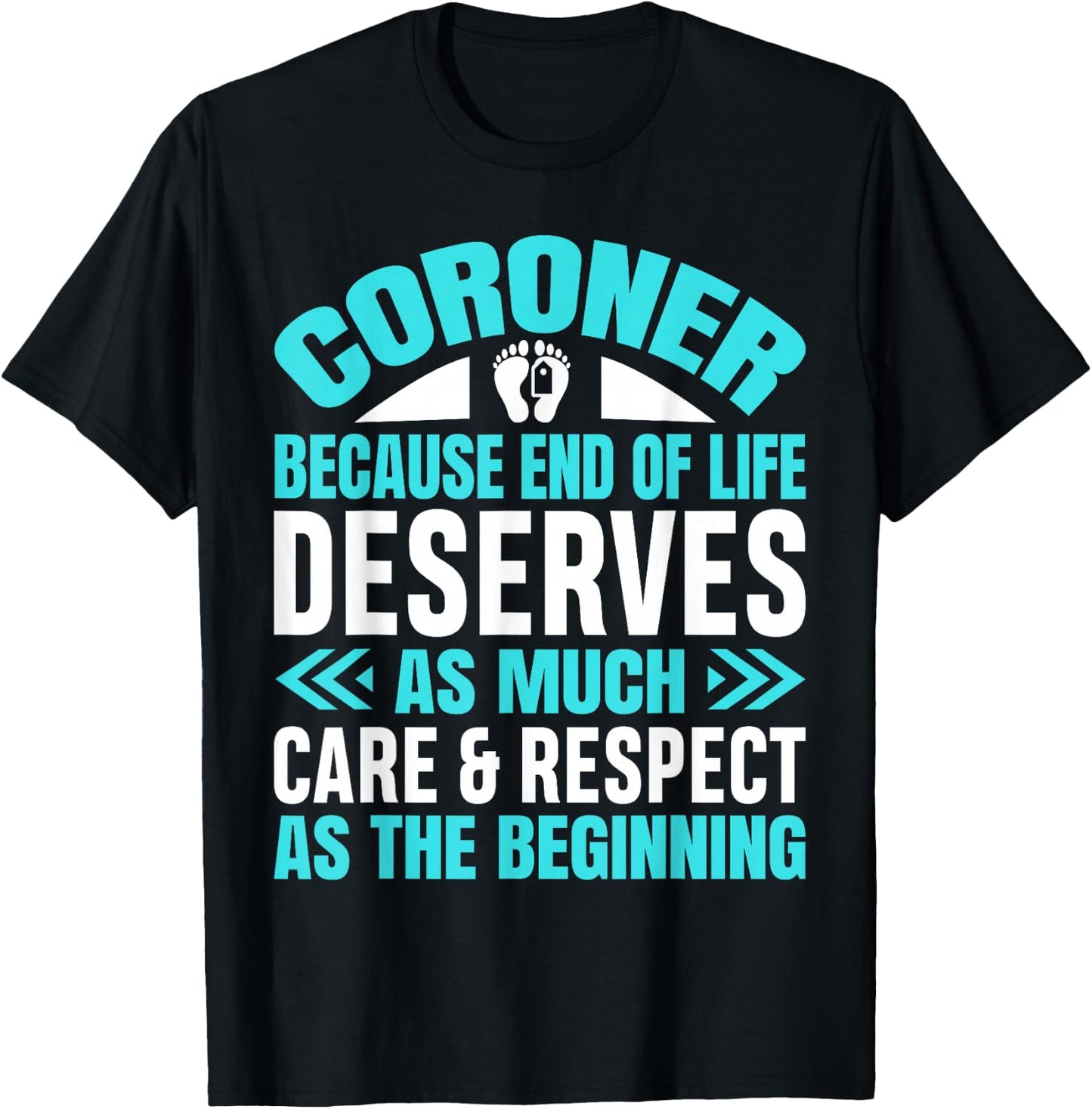 Coroner Forensic Scientist Autopsy Medical Examiner Coroner T-Shirt - T-Shirt | Black