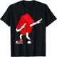 Dabbing Kids Master Builder Funny Building Blocks Brick Boys T-Shirt - T-Shirt | Black