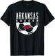 University of Arkansas Razorbacks Soccer T-Shirt - T-Shirt | Black
