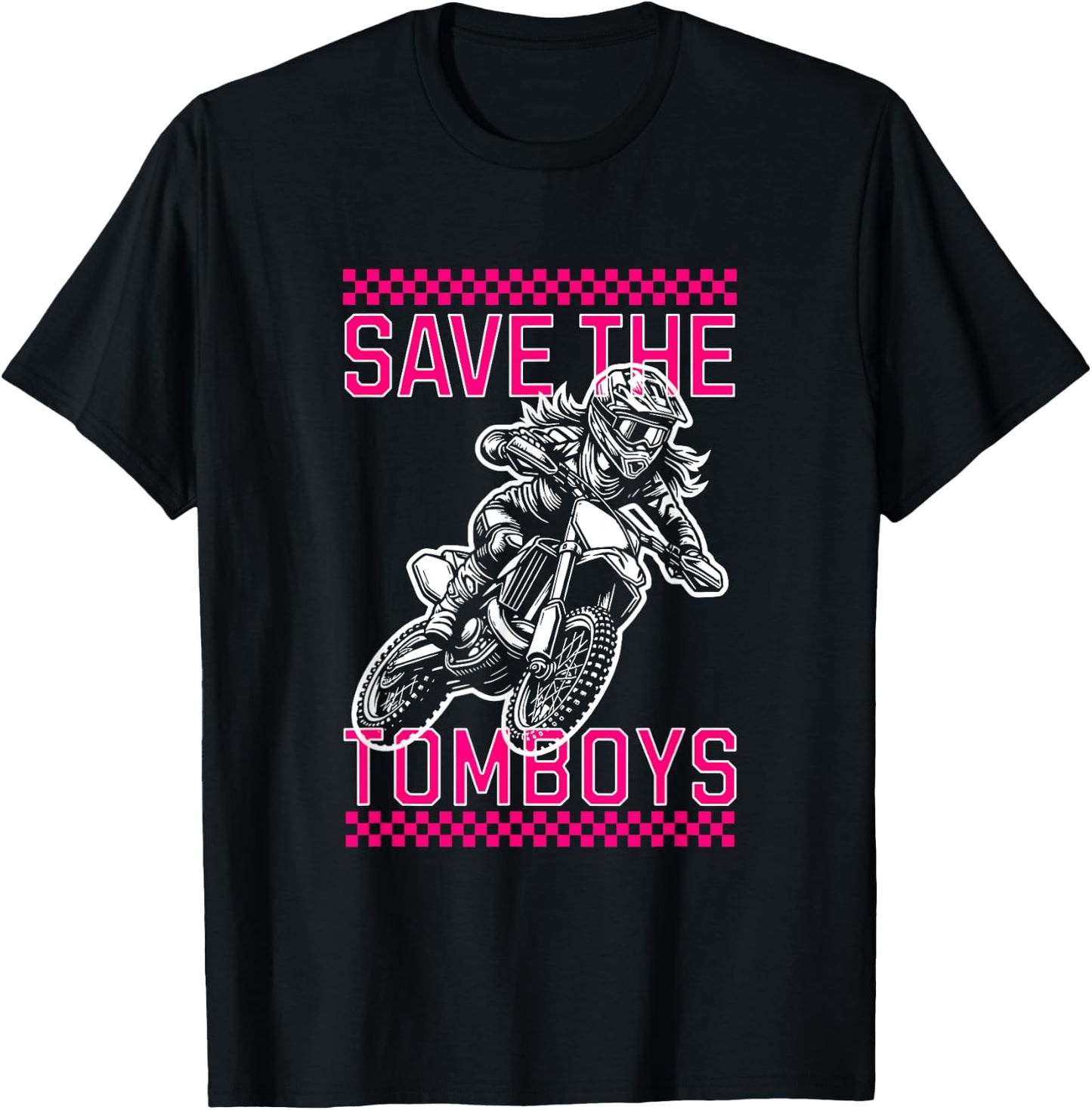 Save The Tomboys T-Shirt - T-Shirt | Black