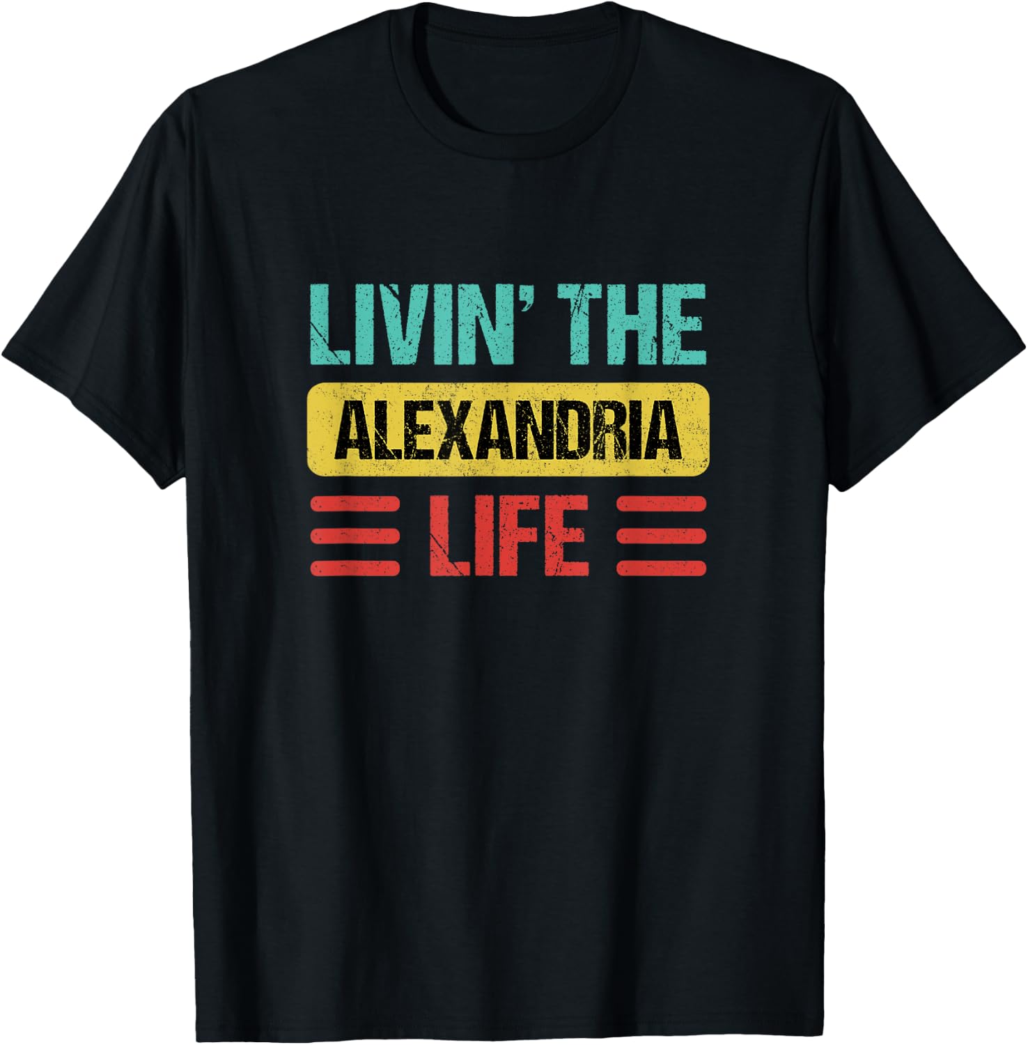 Alexandria T-Shirt - T-Shirt | Black
