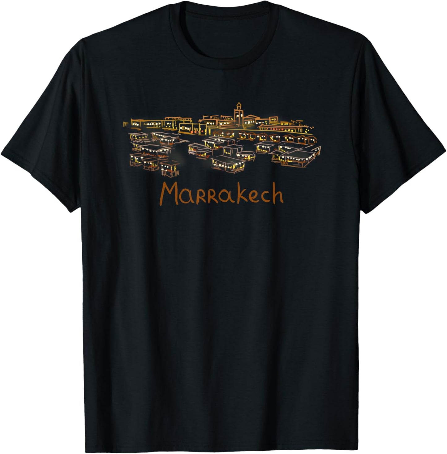 Marrakesh City Morocco souvenir gift women T-Shirt - T-Shirt | Black