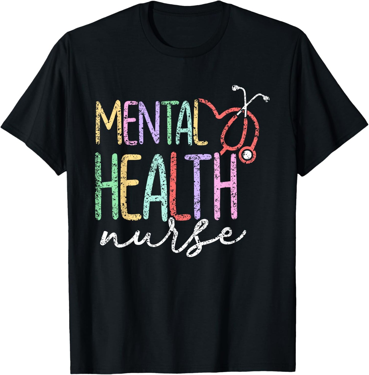 Psychiatric Nurse Psych Nurse Mental Health Women's Classic Fit Black Short Sleeve - Small T-Shirt - T-Shirt | Black