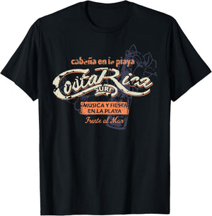 Costa Rica Pura Vida Lifestyle Costa Rican Fun Gift T-Shirt - T-Shirt | Black