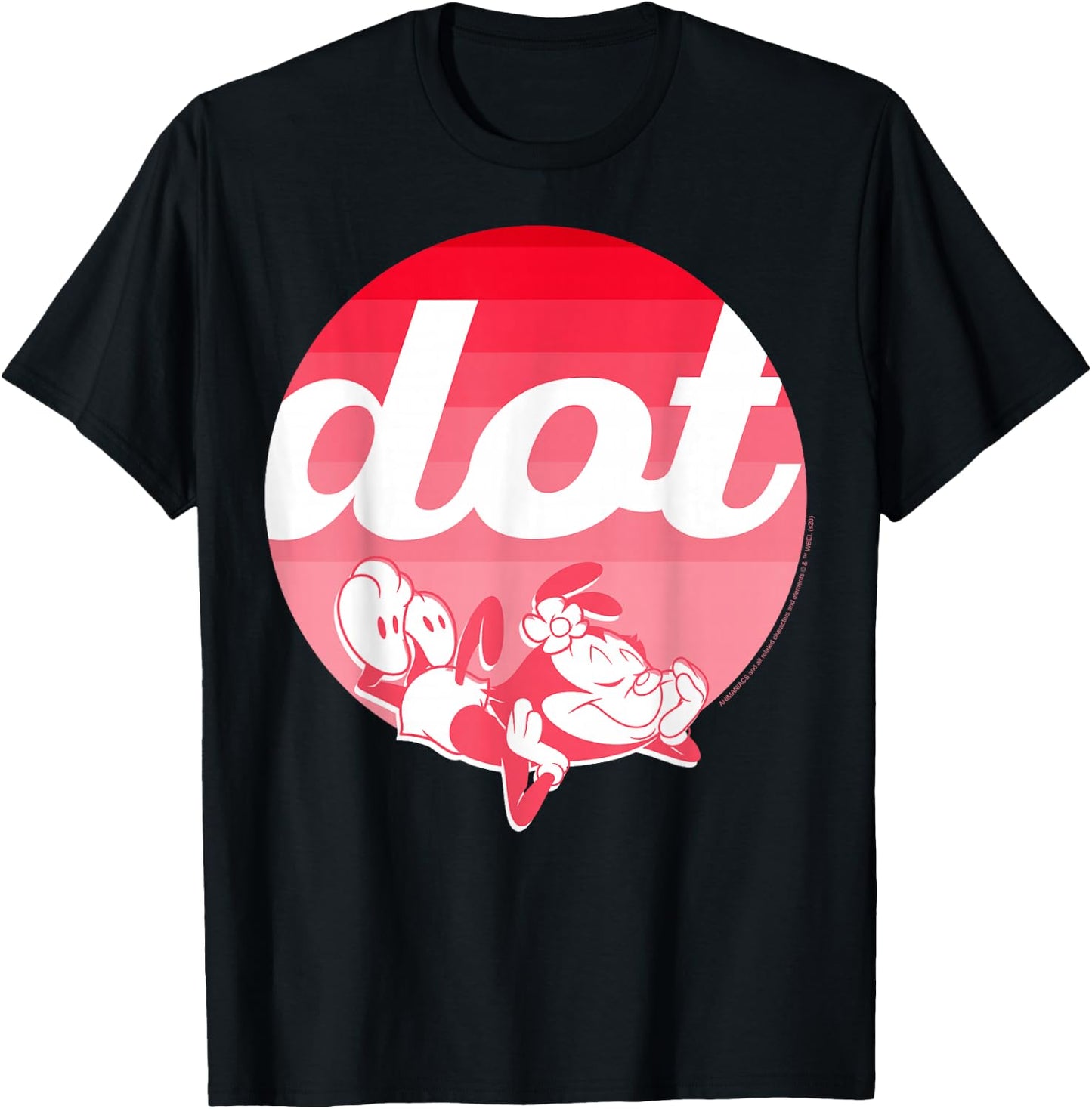Animaniacs Dot Portrait T-Shirt - T-Shirt | Black