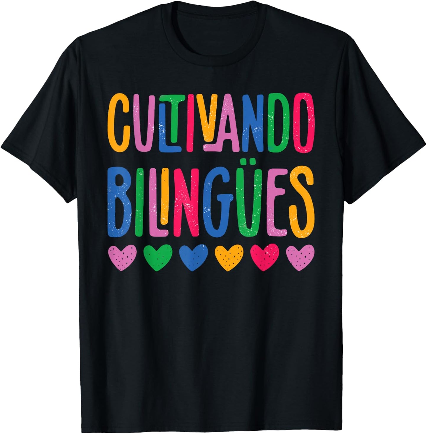Cultivando Bilingües Maestra Bilingual Teacher T-Shirt - T-Shirt | Black