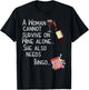 Wine & Bingo T Shirt T-Shirt - T-Shirt | Black