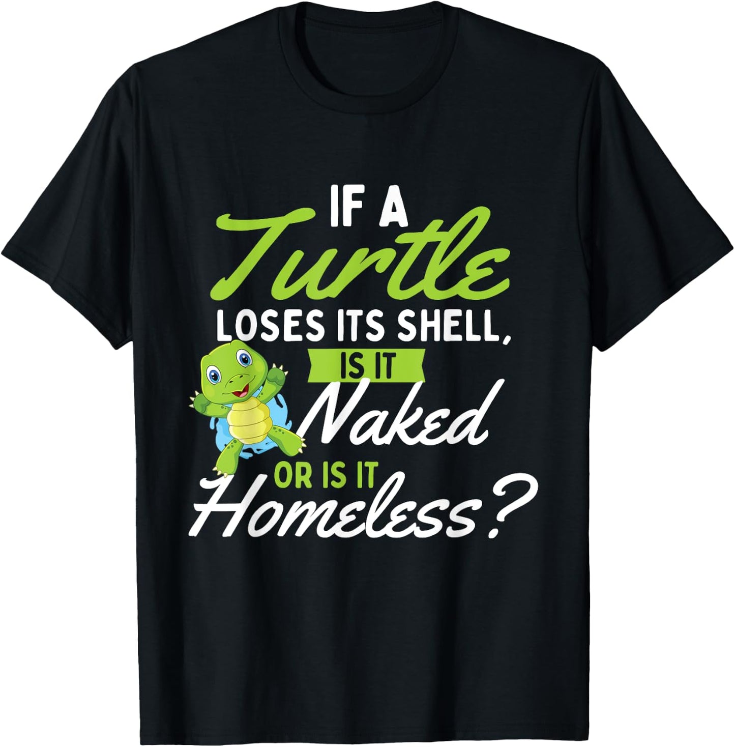 If A Turtle Loses - Wildlife Cute Tortoise Beach Women T-Shirt - T-Shirt | Black