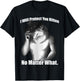 I'll Protect You Kitten No Matter What Wolf Men And Women T-Shirt - T-Shirt | Black