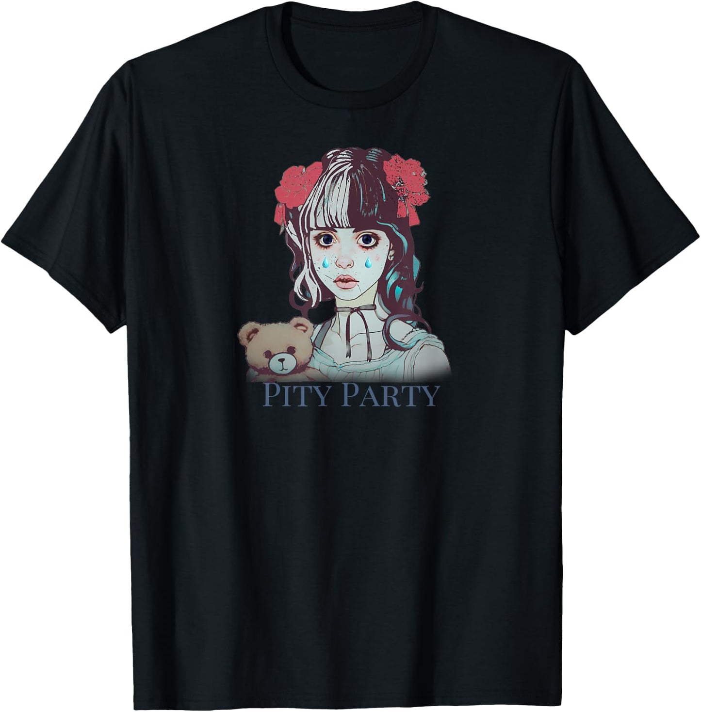 Cry Baby, Pity Party T-Shirt - T-Shirt | Black