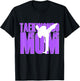 Taekwondo Mom Shirt Tae Kwon Do Martial Arts Mother Son Kids T-Shirt - T-Shirt | Black