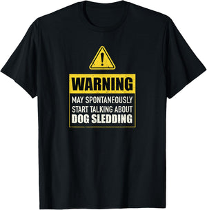 Dog Sledding - Sled Dog Musher T-Shirt - T-Shirt | Black