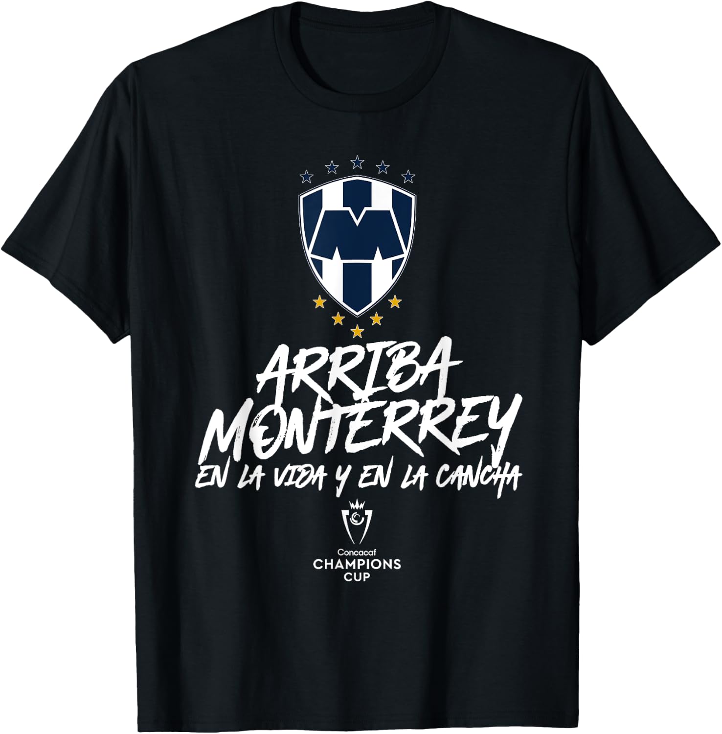 Exclusive Collection of Rayados de Monterrey T-Shirt - T-Shirt | Black