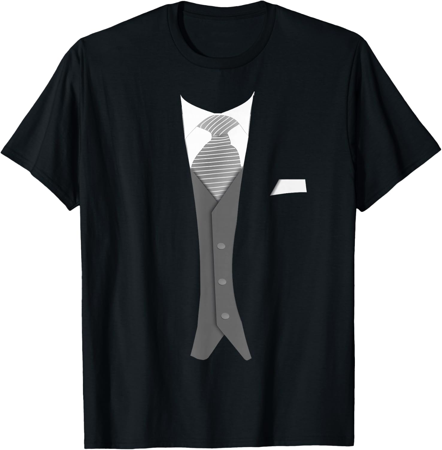 3 Piece Suit Funny T-Shirt - T-Shirt | Black