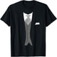 3 Piece Suit Funny T-Shirt - T-Shirt | Black